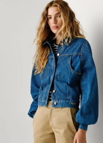 Chaqueta vaquera de corte regular
