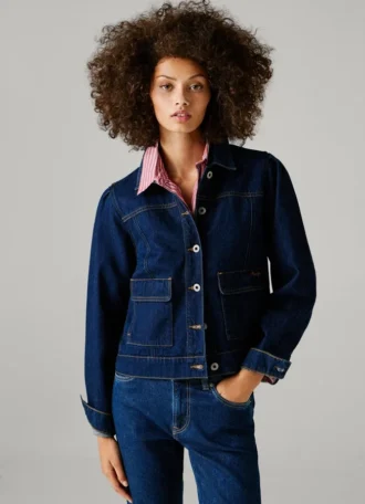 Chaqueta vaquera de corte regular