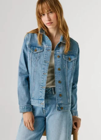 Chaqueta vaquera de corte regular