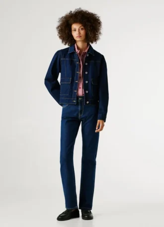Chaqueta vaquera de corte regular