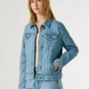 Chaqueta vaquera de corte regular Chaqueta vaquera de corte regular