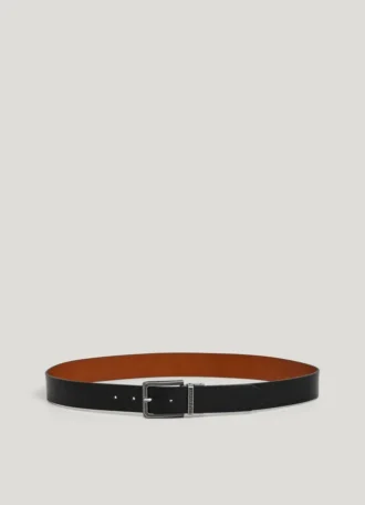 Cinturón de piel reversible