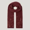 Conjunto de gorro y bufanda con lentejuelas