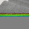 Conjunto de gorro y bufanda de punto elástico
