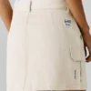 Falda corta cargo de sarga Falda corta cargo de sarga