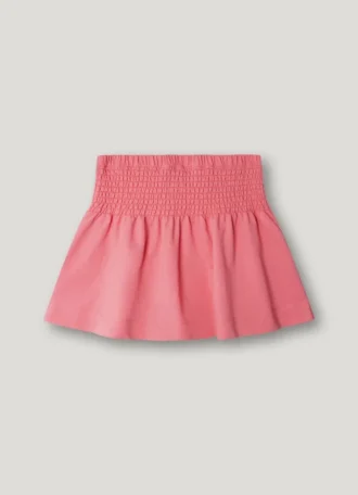 Falda corta de felpa