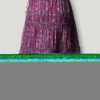 Falda midi con estampado abstracto Falda midi con estampado abstracto