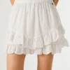 Falda-pantalón con volantes Falda-pantalón con volantes