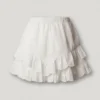 Falda-pantalón con volantes Falda-pantalón con volantes