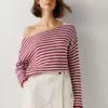 Falda-pantalón vaquera de corte regular