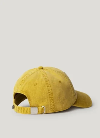Gorra de sarga con logotipo bordado