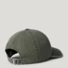 Gorra de sarga con logotipo bordado