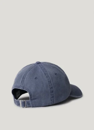 Gorra de sarga con logotipo bordado