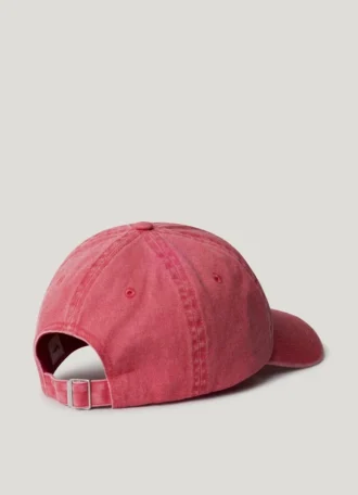 Gorra de sarga con logotipo bordado
