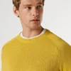 Jersey de cuello redondo de piqué