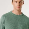 Jersey de cuello redondo de piqué