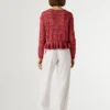 Jersey de cuello redondo Mouliné Jersey de cuello redondo Mouliné