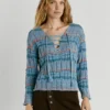 Jersey de punto con cuello en V Jersey de punto con cuello en V