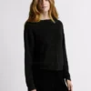 Jersey de punto con cuello en V