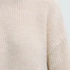 Jersey de punto con cuello en V