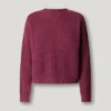 Jersey de punto con cuello en V