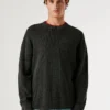 Jersey de punto con cuello redondo