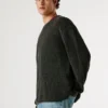 Jersey de punto con cuello redondo