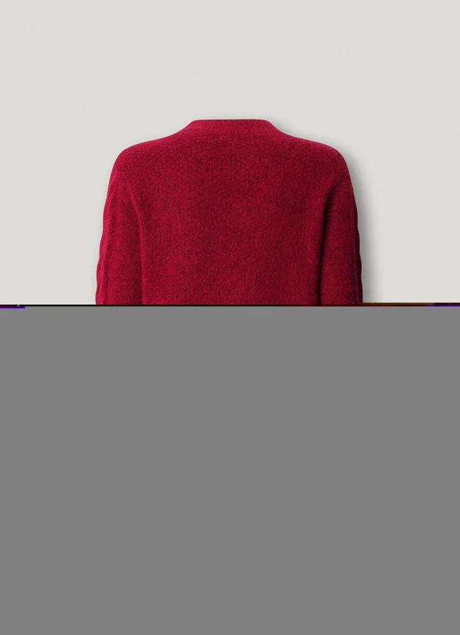 Jersey de punto con cuello redondo Jersey de punto con cuello redondo