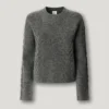 Jersey de punto con cuello redondo Jersey de punto con cuello redondo
