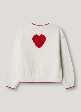 Jersey de punto con rombos