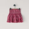 Minifalda con estampado floral