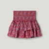 Minifalda con estampado floral