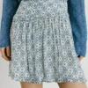 Minifalda con estampado floral