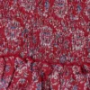 Minifalda con estampado floral