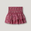 Minifalda con estampado floral