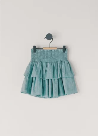 Minifalda con volantes