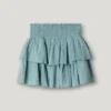 Minifalda con volantes