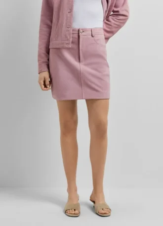 Minifalda de ante