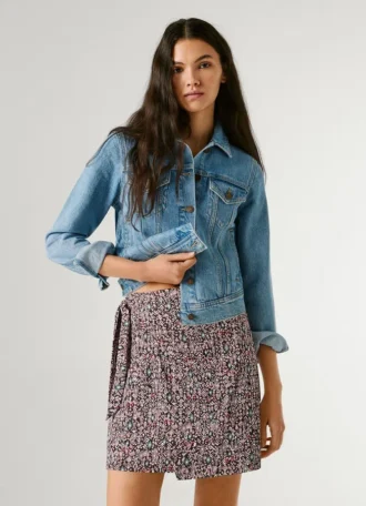 Minifalda estampada