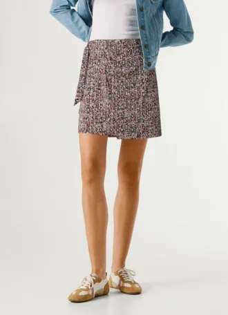 Minifalda estampada