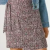 Minifalda estampada