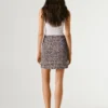Minifalda estampada