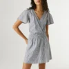 Minivestido a rayas