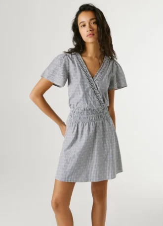 Minivestido a rayas