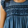Minivestido con detalle bordado Minivestido con detalle bordado
