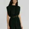 Minivestido con detalle de ganchillo Minivestido con detalle de ganchillo