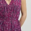 Minivestido con estampado abstracto