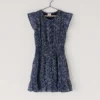 Minivestido con estampado floral