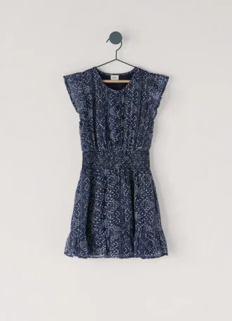 Minivestido con estampado floral