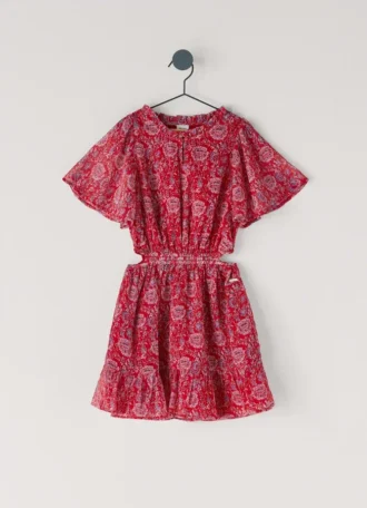 Minivestido con estampado floral